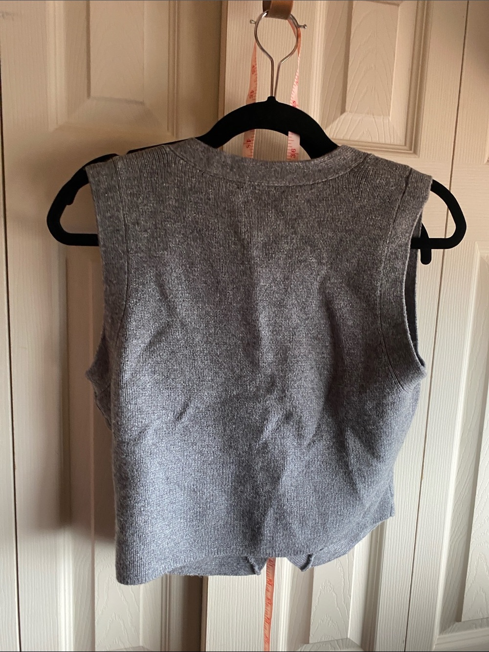Madewell NWT V-Neck Wool Blend Sweater Vest - Picture 6 of 13